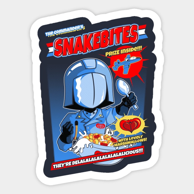 Snakebites Sticker by Pinteezy